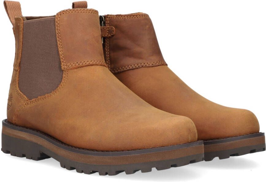 Timberland chelseaboot Lage schoenen Jongen bruin Cognac