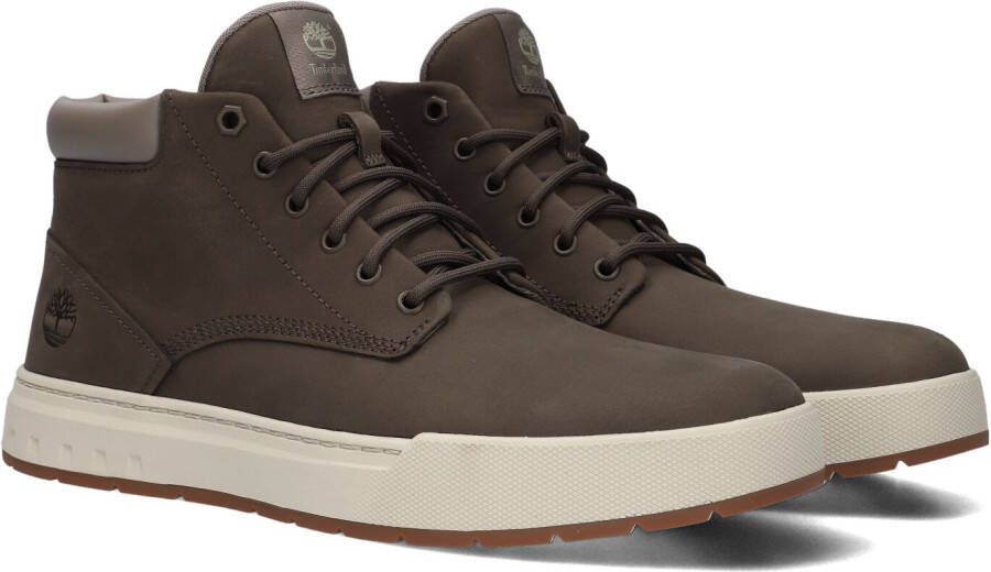 TIMBERLAND Veterschoenen Heren Maple Grove Mid Lace Up Maat: 42 Materiaal: Nubuck Kleur: Bruin