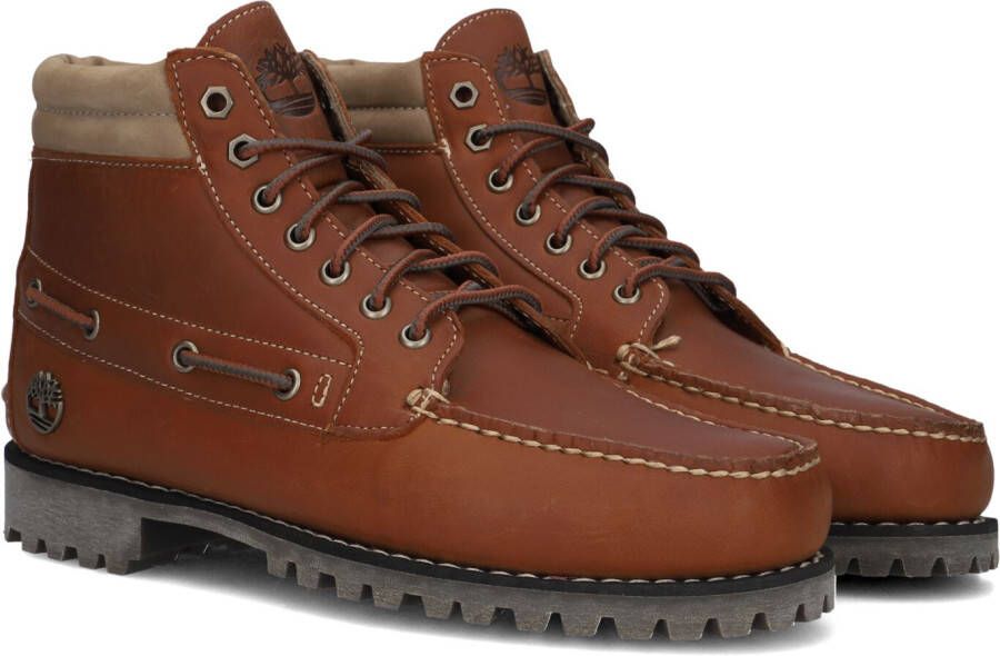 TIMBERLAND Veterboots Heren Authentic Mid Lace Up Boot M Maat: 47 5 Materiaal: Nubuck Kleur: Cognac