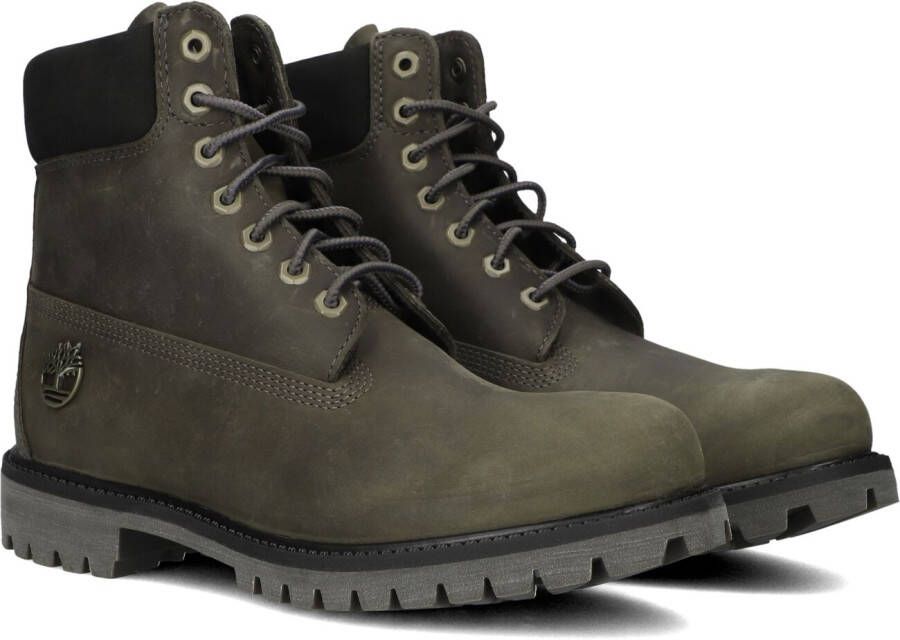 TIMBERLAND Veterboots Heren 6 Inch Premium Boot Men Maat: 41 Materiaal: Nubuck Kleur: Grijs