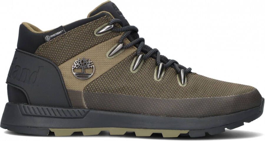 Timberland Sprint Trekker Mid Fabric Veterboots Laarzen Met Veters Groen