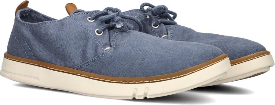 TIMBERLAND Instappers Heren Hookset Low Lace Up Maat: 41 Materiaal: Canvas Kleur: Blauw