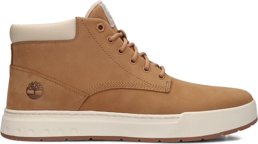 TIMBERLAND Veterschoenen Heren Maple Grove Mid Lace Up Maat: 44 Materiaal: Nubuck Kleur: Camel