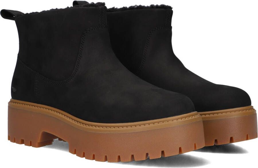 Timberland Zwarte Enkellaarsjes voor Vrouwen Black Dames