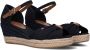 TOMMY HILFIGER Espadrilles Dames Basic Open Toe Mid Wedge Maat: 40 Materiaal: Canvas Kleur: Blauw - Thumbnail 1