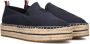 TOMMY HILFIGER Blauwe Espadrilles Th Embroidered Flatform - Thumbnail 1