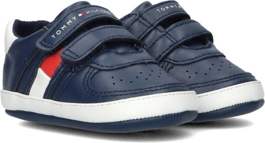 Tommy Hilfiger Kiki baby sneakers donkerblauw Jongens Imitatieleer 17