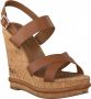 Tommy Hilfiger Wedges in bruin voor Dames grootte: 41 - Thumbnail 1