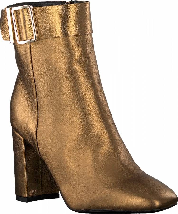 Luik voor Hen Tommy Hilfiger Boots en enkellaarsjes METALLIC SQUARE TOE BOOT - Schoenen.nl