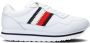 TOMMY JEANS Plateausneakers TJW RETRO BASKET FLATFORM ESS met logo-tekst in de zool vrijetijdsschoen lage schoen veterschoen - Thumbnail 1