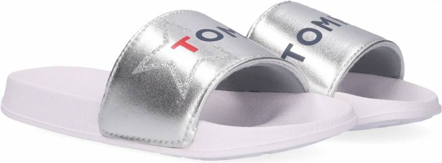 Tommy Hilfiger 30890 Slippers Meisjes Zilver