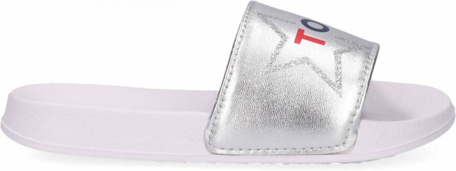 Tommy Hilfiger 30890 Slippers Meisjes Zilver