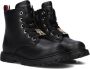 Tommy Hilfiger veterboots zwart Meisjes Polyester Effen 29 - Thumbnail 1