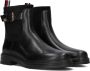 Tommy Hilfiger Enkellaarzen THERMO MATERIAL MIX BELT BOOTIE - Thumbnail 1