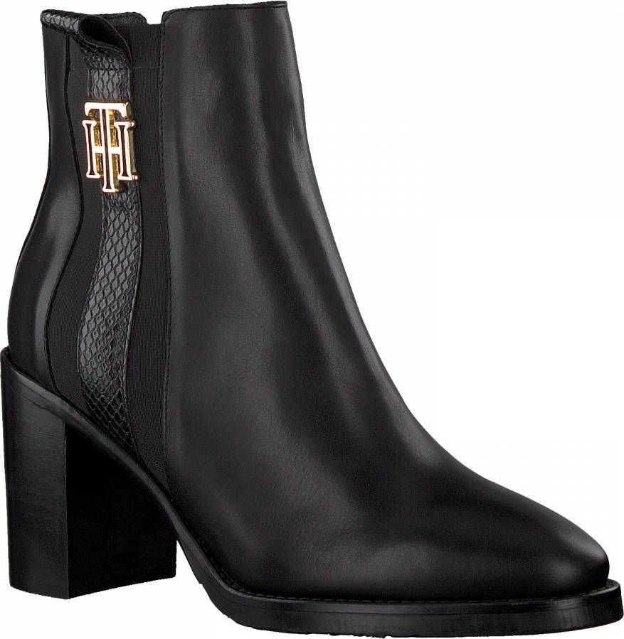 Heerlijk Veilig wees stil TOMMY HILFIGER highheel-laarsjes TH INTERLOCK HIGH HEEL BOOT - Schoenen.nl