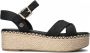 Tommy Hilfiger Sandaaltjes SHINY TOUCHES FLATFORM WEDGE met verstelbare gesp - Thumbnail 1