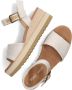 TOMS Sandalen Dames Diana Maat: 41 Materiaal: Canvas Kleur: Beige - Thumbnail 1