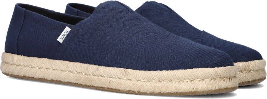 TOMS Instappers Heren Alp Rope 2.0 Maat: 43 Materiaal: Canvas Kleur: Blauw