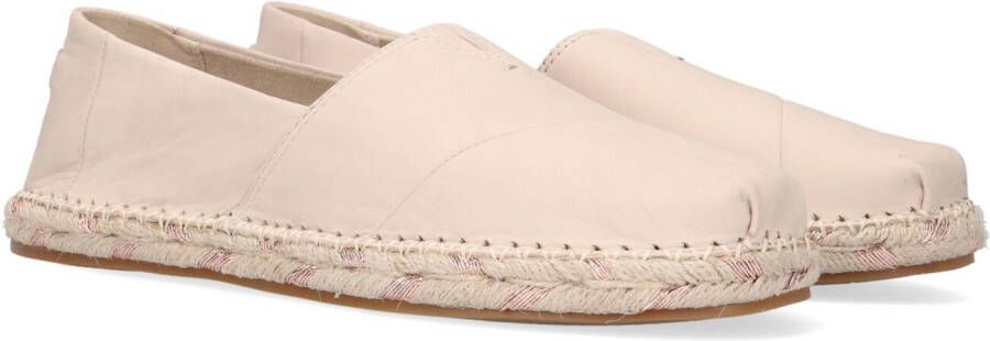 TOMS Bruine Espadrilles Macadamia Leather Wm Esp