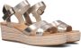 TOMS Sandalen Dames Audrey Maat: 42 5 Materiaal: Leer Kleur: Goud - Thumbnail 1