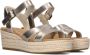 TOMS Sandalen Dames Audrey Met Maat: 39 Materiaal: Leer Kleur: Goud - Thumbnail 1