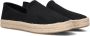 TOMS Carolina black flatform Zwart Suede Espadrilles Dames - Thumbnail 1