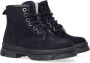 Ton & Ton Klara Veterboots Laarzen Met Veters Meisjes Blauw - Thumbnail 1