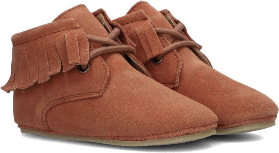 Ton & Ton Live Babyschoenen Babyslofjes Meisjes Cognac