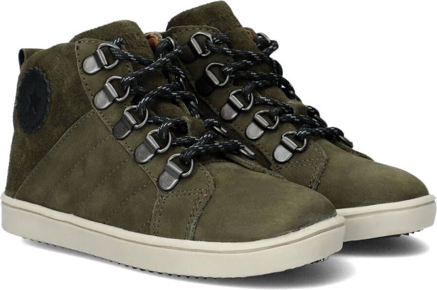 Ton & Ton Bjarn Hoge sneakers Jongens Kids Groen