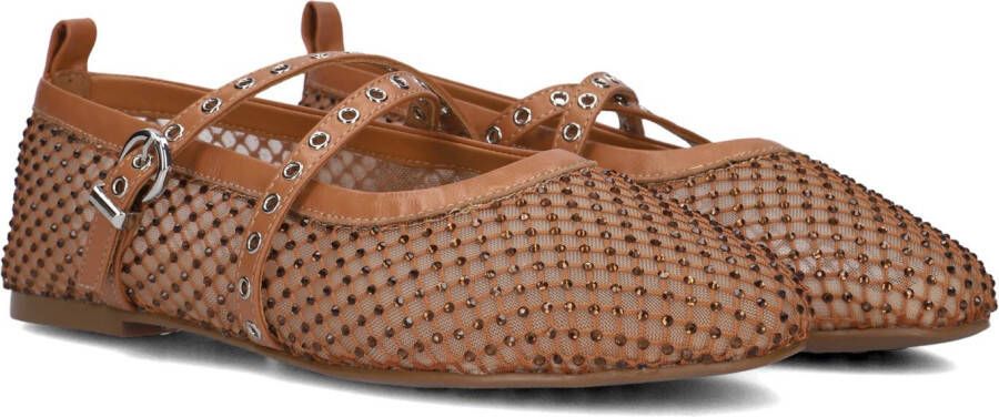 TORAL Ballerina Dames Vilma Maat: 37 Materiaal: Leer Kleur: Camel