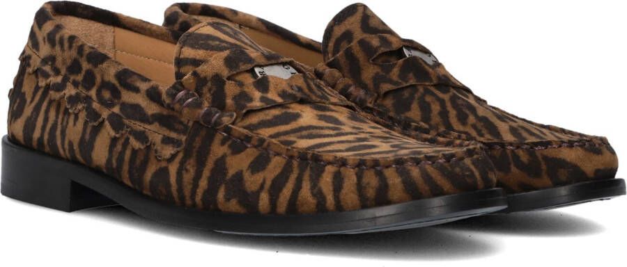 TORAL Loafers Dames Coin Maat: 38 Materiaal: Suède Kleur: Bruin