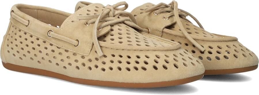 TORAL Veterschoenen Dames Karmel Maat: 38 Materiaal: Suède Kleur: Beige