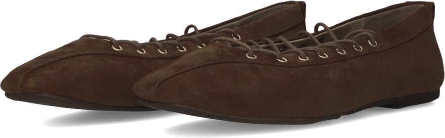TORAL Ballerina Dames Janis Maat: 40 Materiaal: Suède Kleur: Bruin