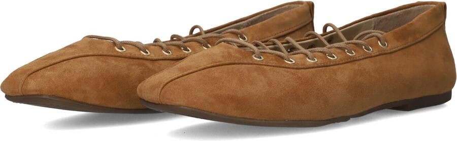 TORAL Ballerina Dames Janis Maat: 39 Materiaal: Suède Kleur: Camel