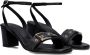 TORAL Sandalen Dames Melissa Maat: 39 Materiaal: Leer Kleur: Zwart - Thumbnail 1