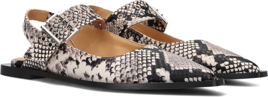 TORAL Slingbacks Dames Lella Maat: 39 Materiaal: Leer Kleur: Zwart