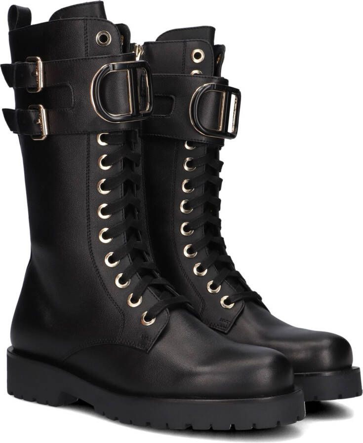 TWINSET MILANO Zwarte Boots 242tcp084