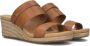 Ugg Ebele Sandalen voor Dames in Tan Leather - Thumbnail 1