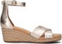 UGG Sandalen Dames W Eugenia Maat: 38 Materiaal: Leer Kleur: Goud - Thumbnail 1