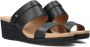 Ugg Ebele Sandalen voor Dames in Black Leather - Thumbnail 1