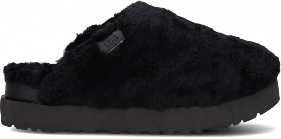 Zwarte uggs pantoffels hot sale