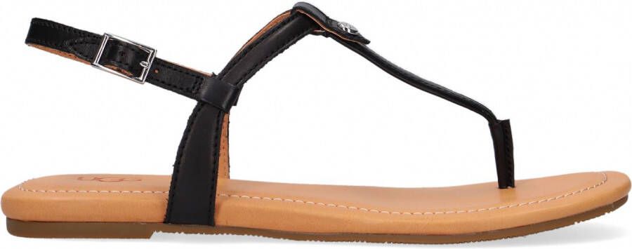 Ugg Madeena Flip Flop voor Dames in Black