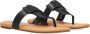 UGG Teenslippers Dames W Gaila Maat: 37 Materiaal: Leer Kleur: Zwart - Thumbnail 1