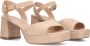 UNISA Sandalen Dames Odran Maat: 35 Materiaal: Suède Kleur: Beige - Thumbnail 1