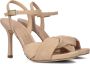 Bruin Tinten Yusuf Sandalen Dames Beige - Thumbnail 1