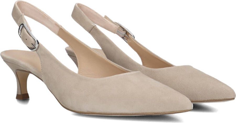 UNISA Slingbacks Dames Ibon Maat: 39 Materiaal: Suède Kleur: Beige