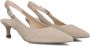 UNISA Slingbacks Dames Ibon Maat: 39 Materiaal: Suède Kleur: Beige - Thumbnail 1