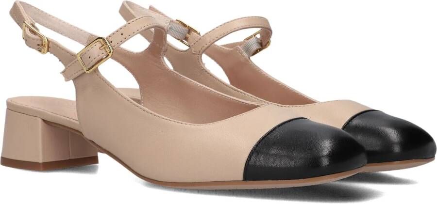 UNISA Slingbacks Dames Jumis Maat: 35 Materiaal: Leer Kleur: Beige