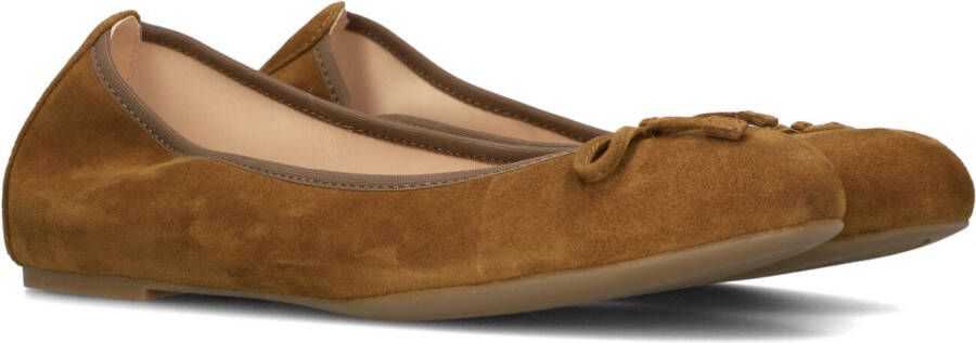 UNISA Ballerina Dames Acor Sue Maat: 37 Materiaal: Suède Kleur: Cognac