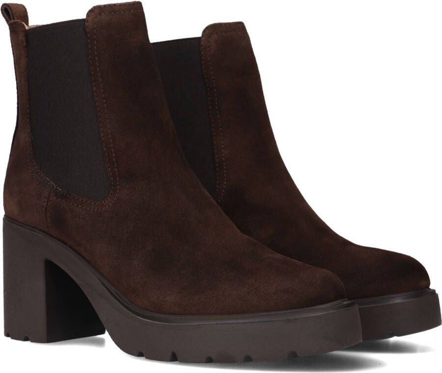 UNISA Chelsea Boots Dames Klino Maat: 41 Materiaal: Suède Kleur: Bruin